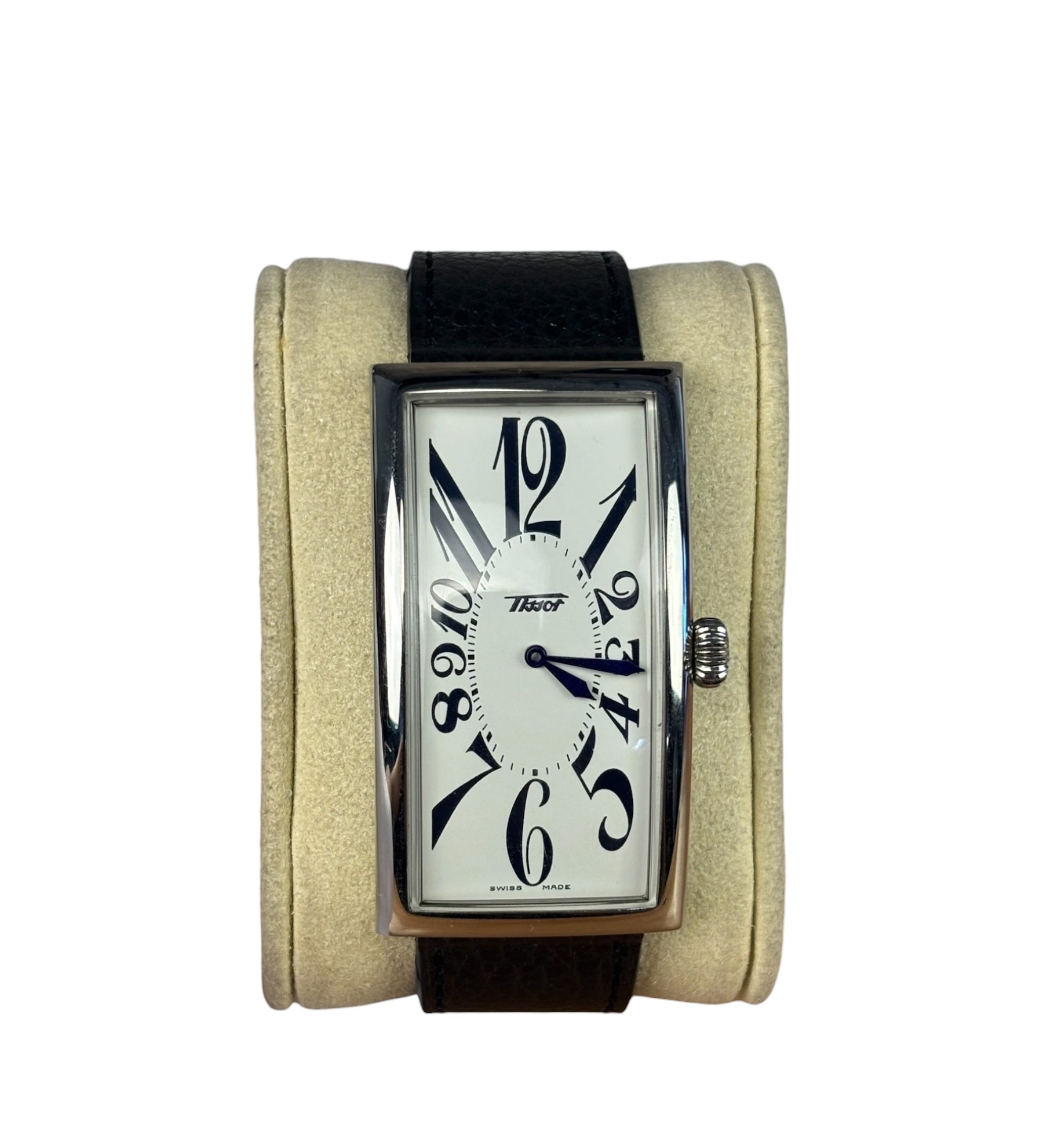 Tissot Heritage Banana Curved White Dial