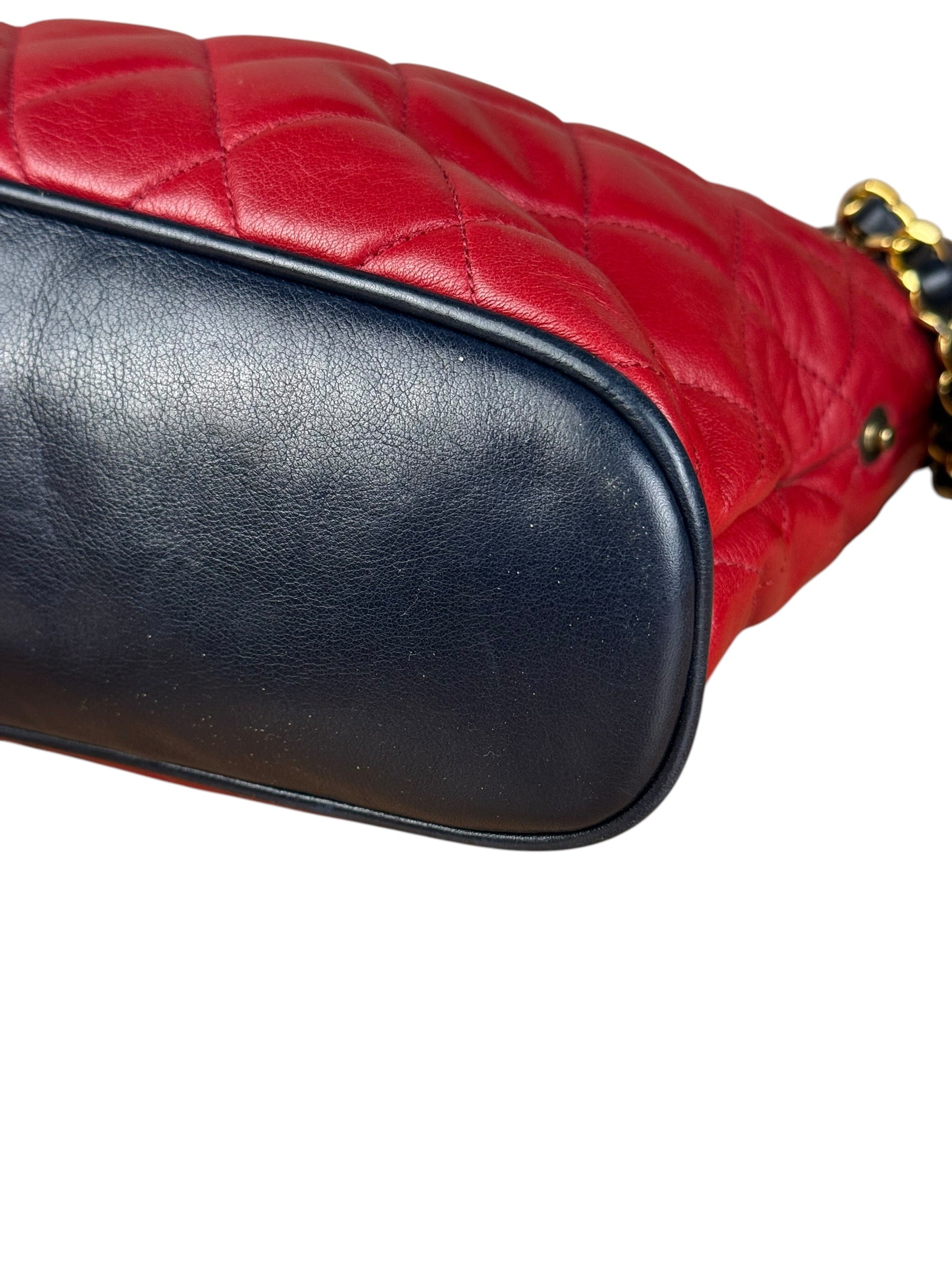 Chanel Vintage Two-Tone Mademoiselle Shoulder Bag 1990