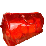 Louis Vuitton X Virgil Abloh Red Monogram PVC Bandouliere 50