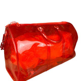 Louis Vuitton X Virgil Abloh Red Monogram PVC Bandouliere 50