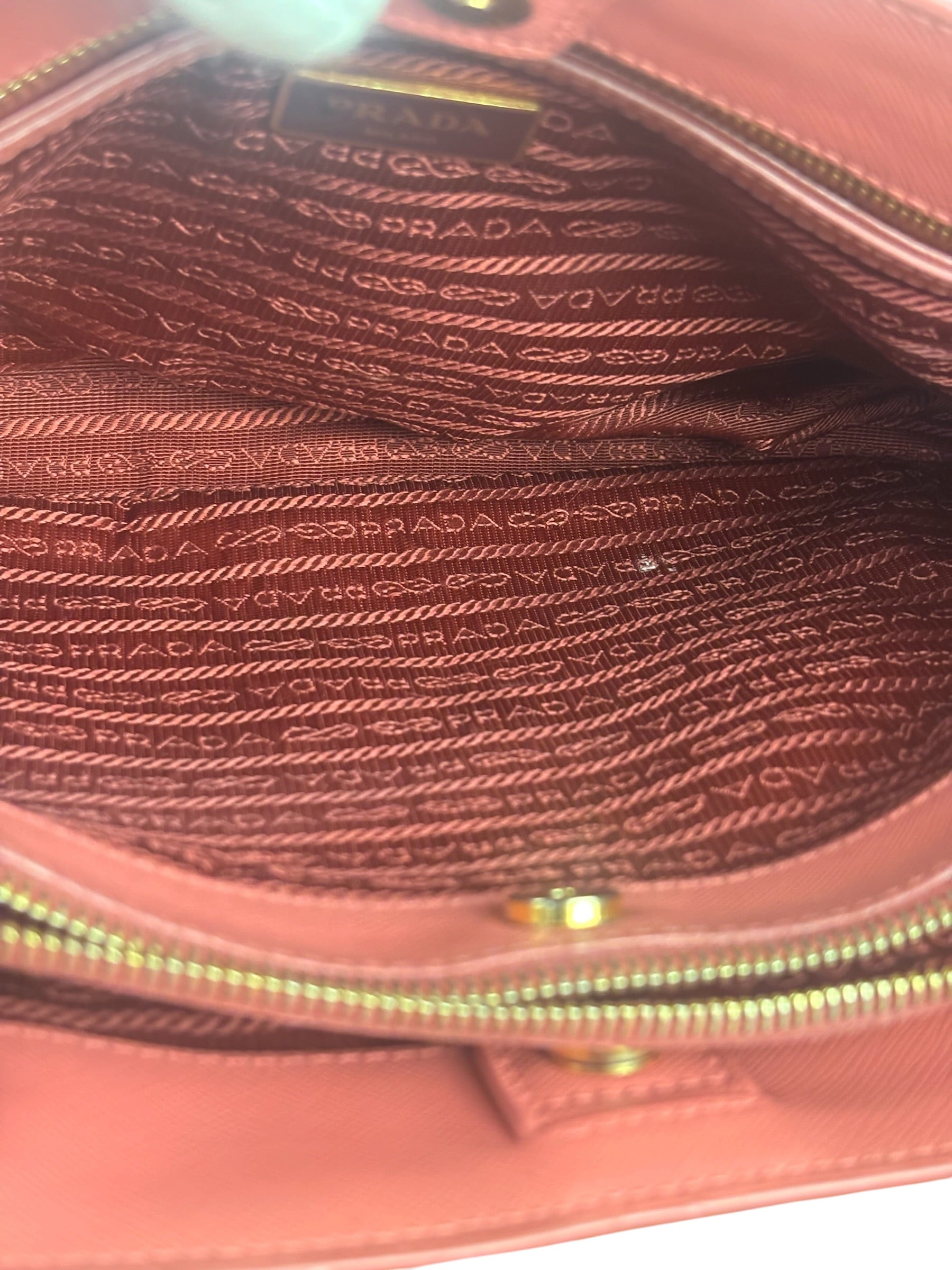Prada Pink Galleria Saffiano Leather Tote