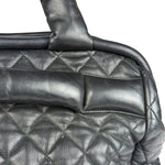 Chanel Black Caviar Quilted Coco Cocoon Bowler Bag 2009