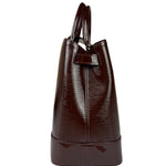Louis Vuitton Burgundy Epi Patent Leather Electric Mirabeau Handbag MM