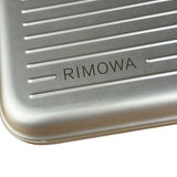 Rimowa Aluminium Personal Sling Clutch Silver