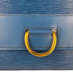 Louis Vuitton Blue Epi Jena Clutch