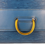 Louis Vuitton Blue Epi Jena Clutch