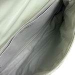 Chanel Light Sage Green Medium Classic Flap Shoulder Bag 2008