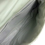 Chanel Light Sage Green Medium Classic Flap Shoulder Bag 2008