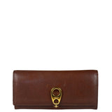 Tom Ford Brown Leather Flap Bi-Fold Wallet