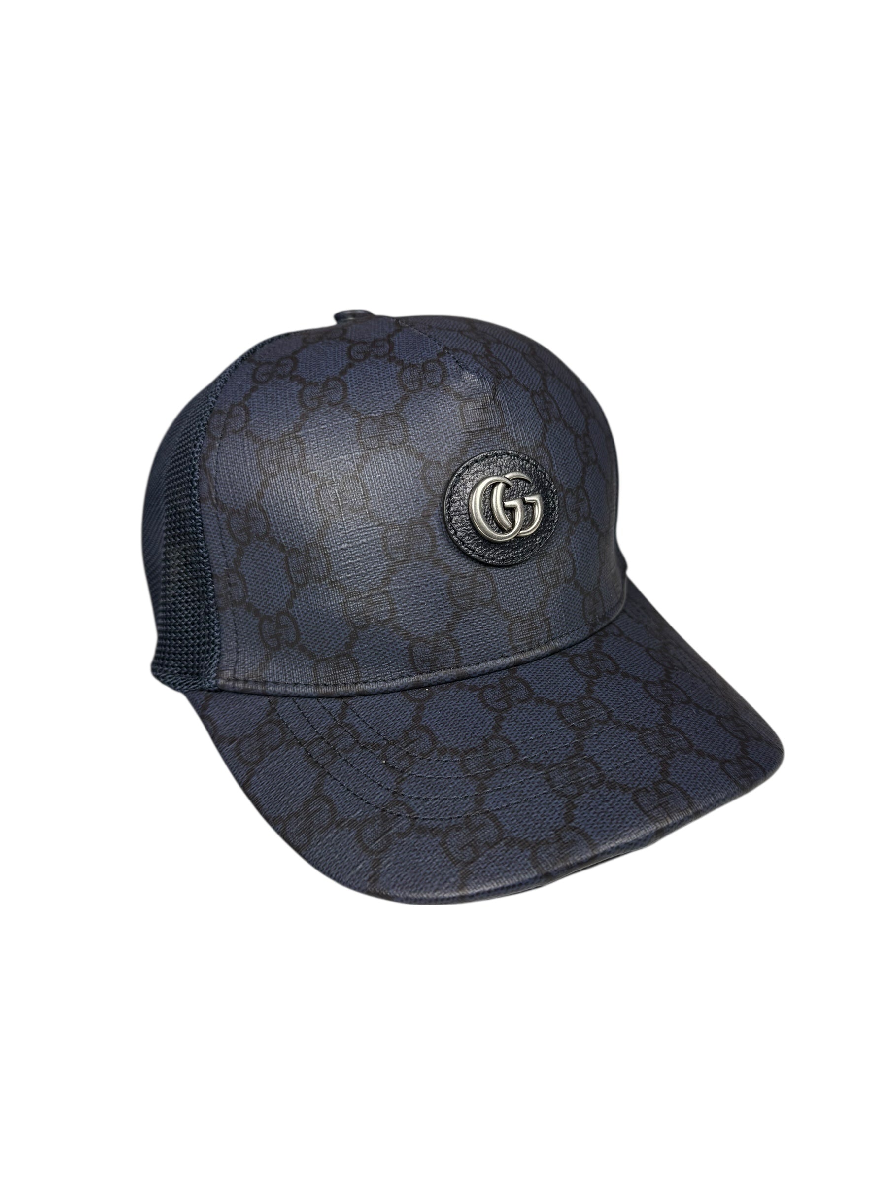Gucci Trucker Hat Navy Blue