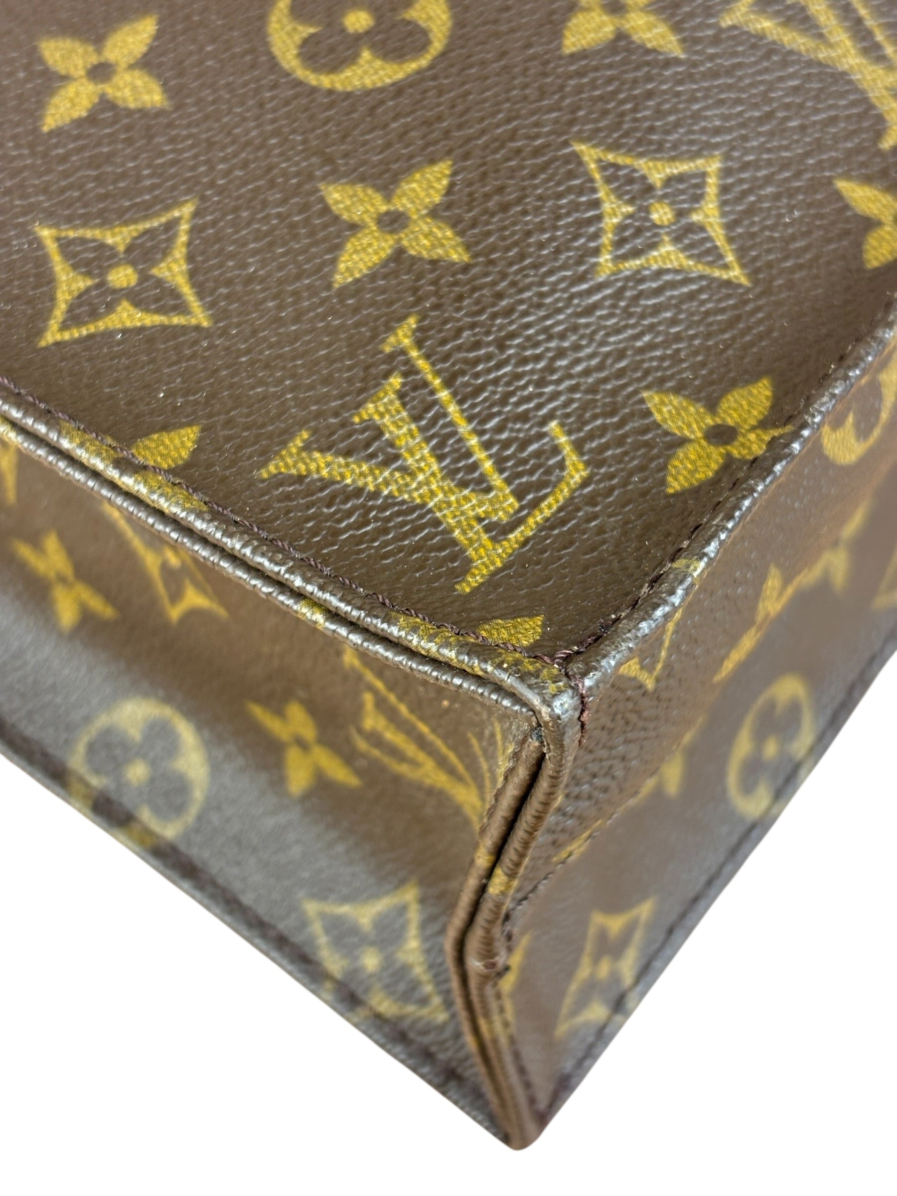 Louis Vuitton Vintage Monogram Sac Plat Tote Bag