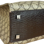 Gucci GG Coated Canvas Top Handle Tote