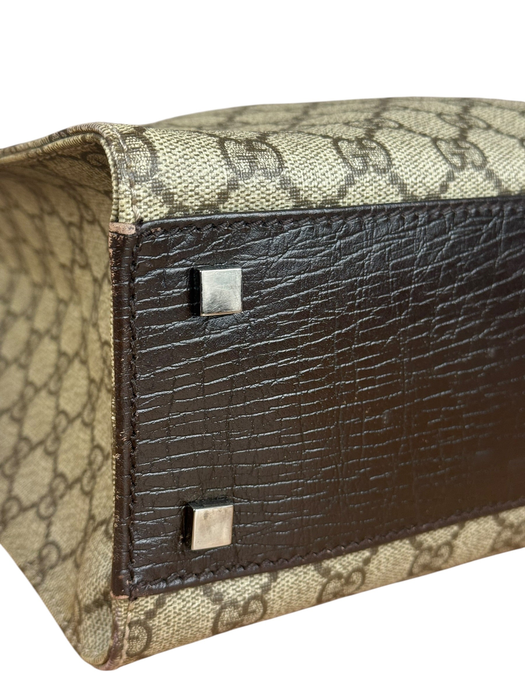 Gucci GG Coated Canvas Top Handle Tote