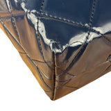 Chanel Blue Patent Quilted Business Flap Bag 2012 17ds
