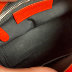 Balenciaga Red Leather Infanta Mini Boston Bag