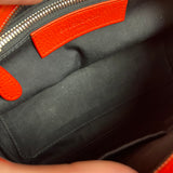 Balenciaga Red Leather Infanta Mini Boston Bag