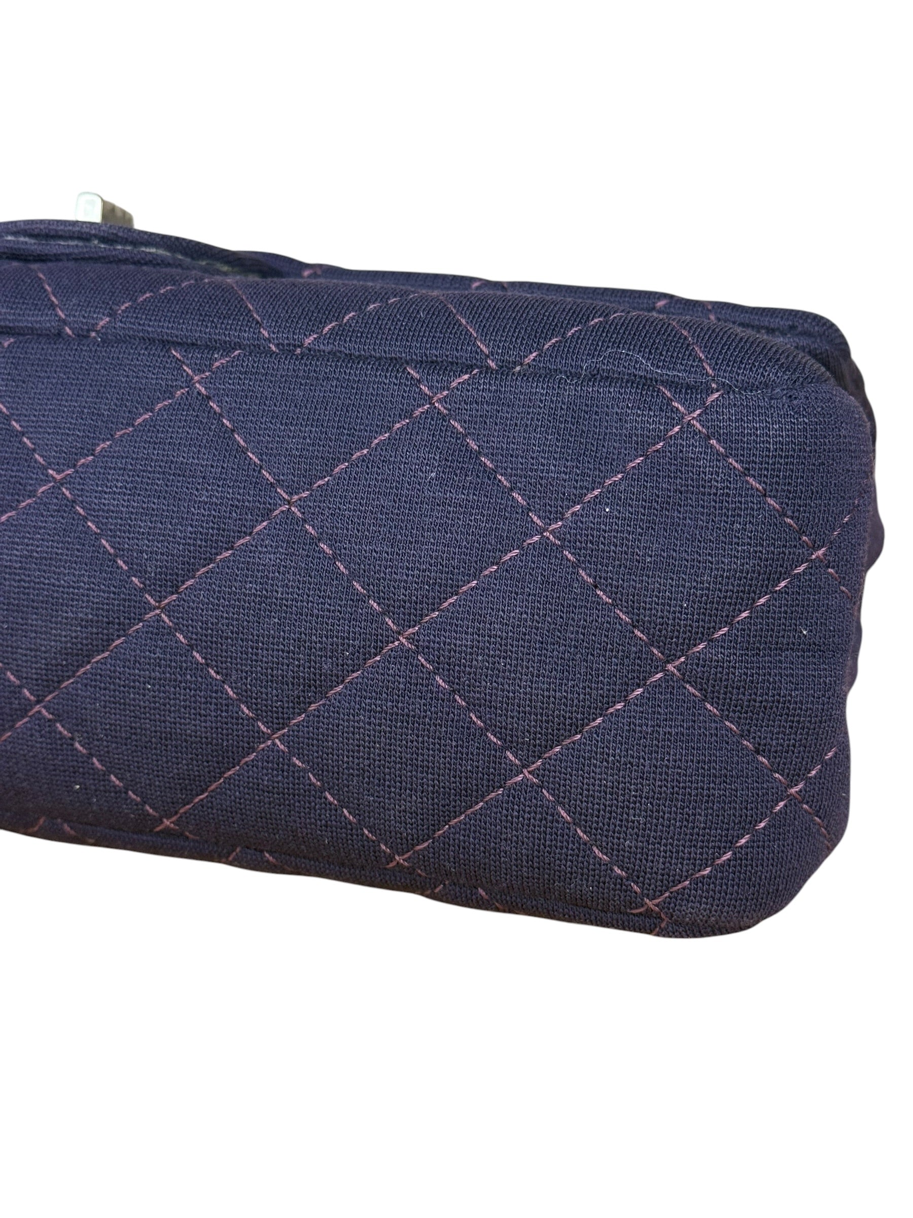 Chanel Purple Quilted 2.55 Reissue Double Flap Bag 2012