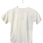 Fendi Vintage White Logo Print Boxy Tee