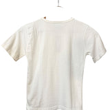 Fendi Vintage White Logo Print Boxy Tee