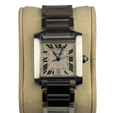 Cartier Tank Francaise White Roman Dial Automatic