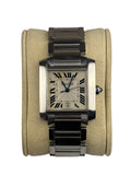 Cartier Tank Francaise White Roman Dial Automatic