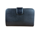 Prada Saffiano Zip Compact Wallet