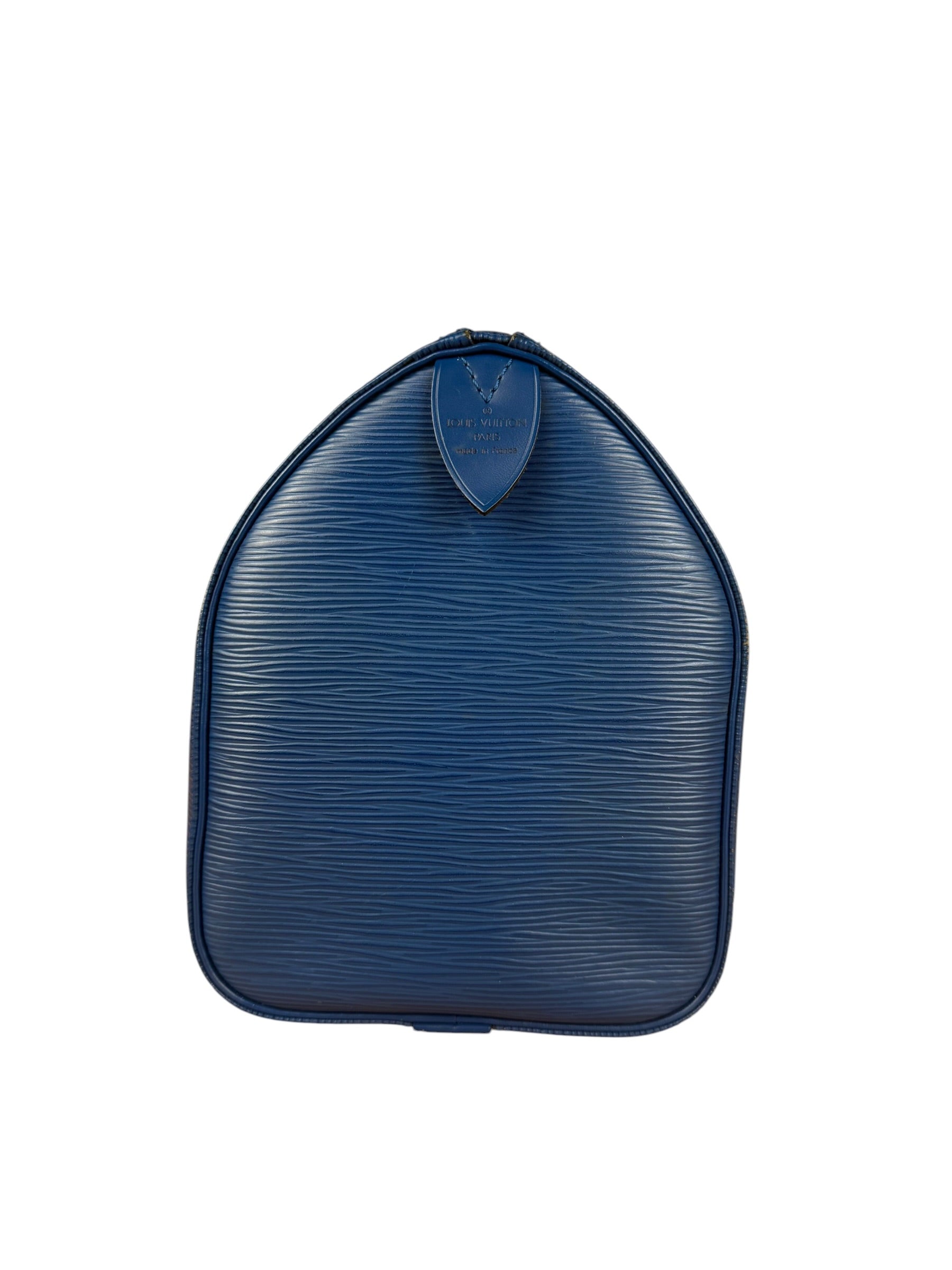 Louis Vuitton Vintage Blue Epi Speedy 25