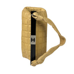 Chanel Beige Lambskin Chocolate Bar Frame Handbag 2002