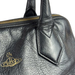 Vivienne Westwood Black Leather Shoulder Bag