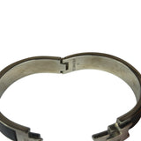 Hermes H Black/Palladium Clic Bracelet