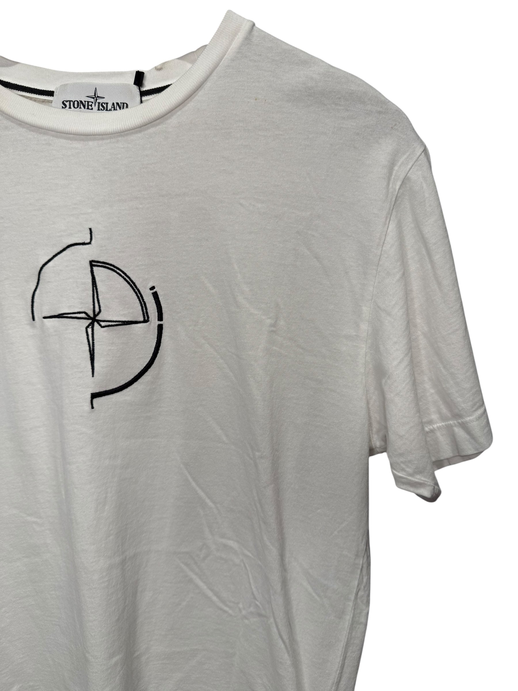Stone Island Logo Short Sleeve T-Shirt