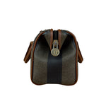 Fendi Vintage Pequin Stripped Nano Boston Bag