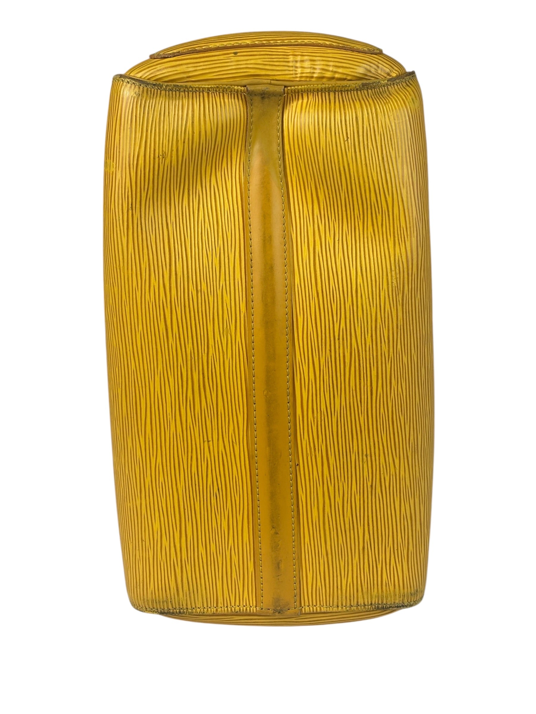 Louis Vuitton Yellow Epi Leather Speedy 25