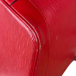 Louis Vuitton Red Epi Alma Handbag