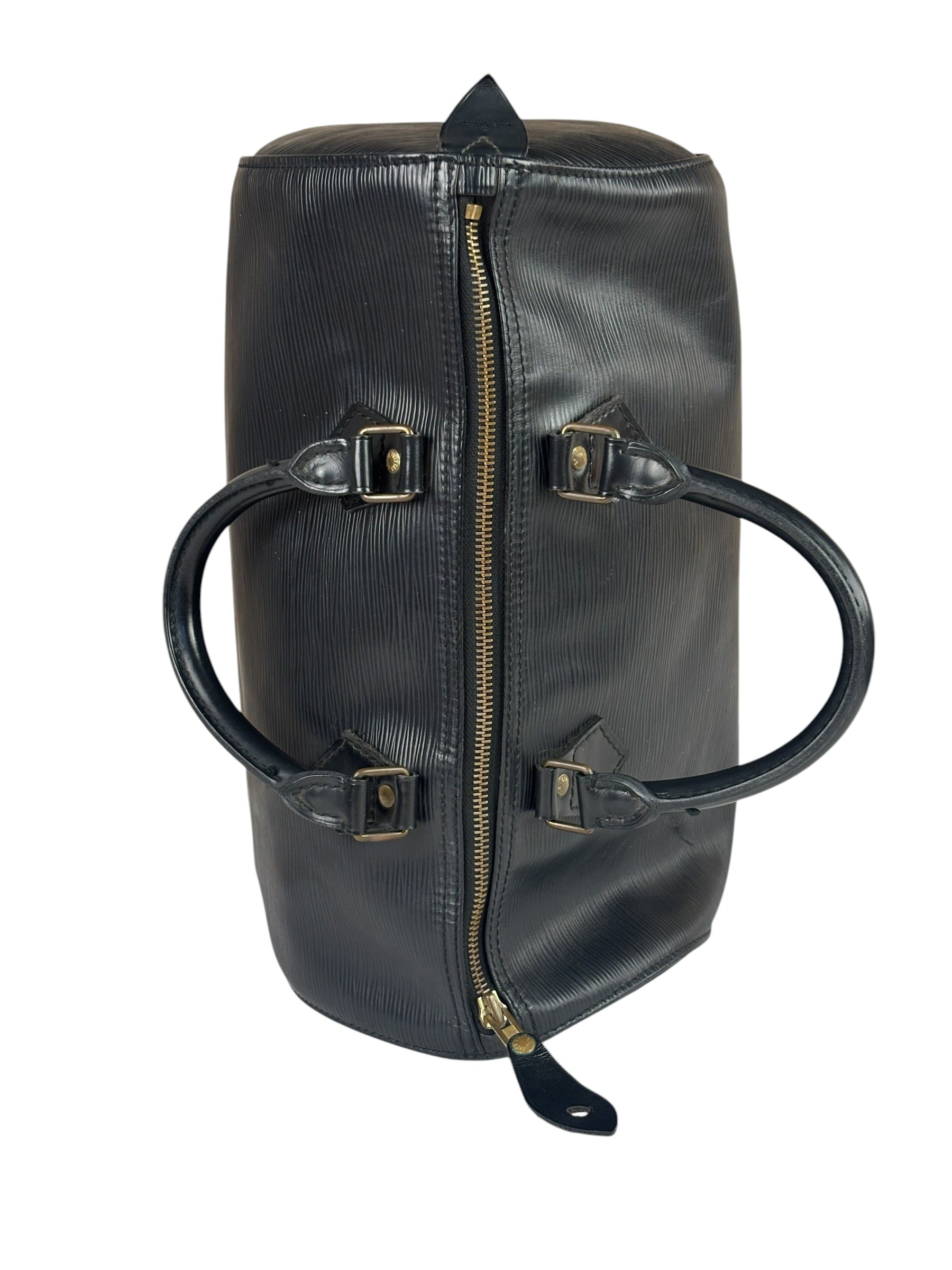 Louis Vuitton Black Epi Speedy 30