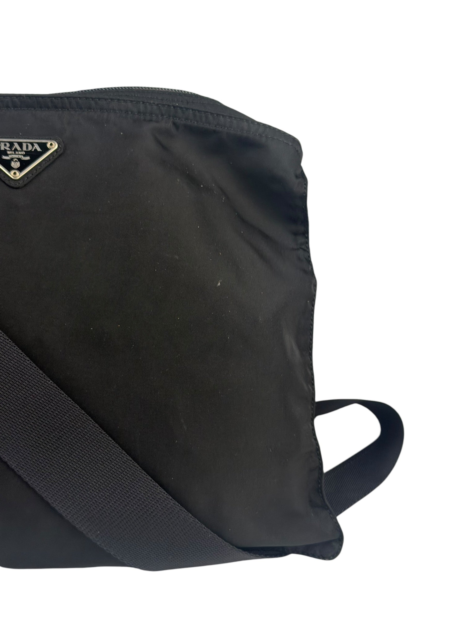 Prada Black Nylon Crossbody Bag