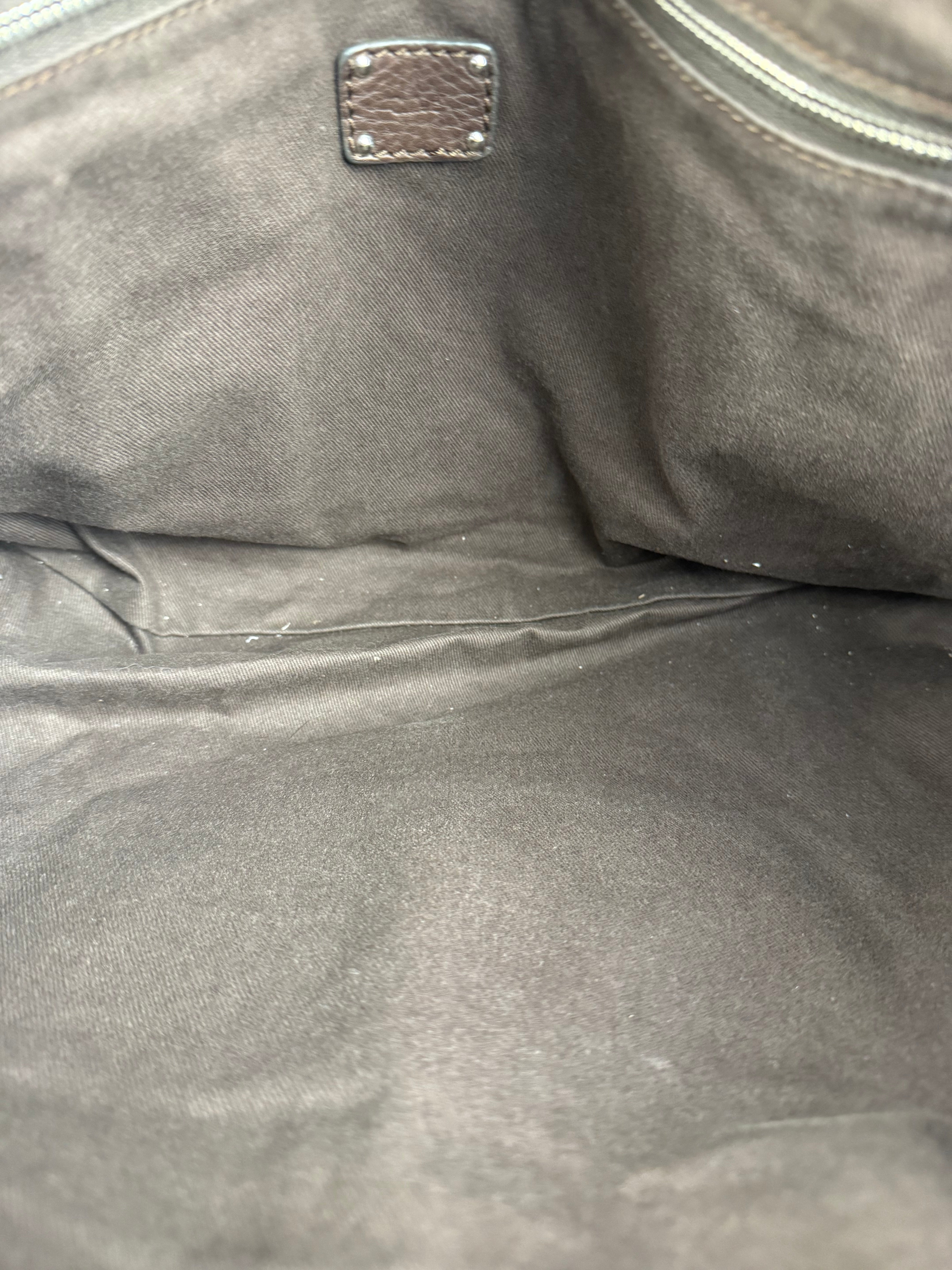 Chloé Brown Leather Mr. Paddington Boston Bag