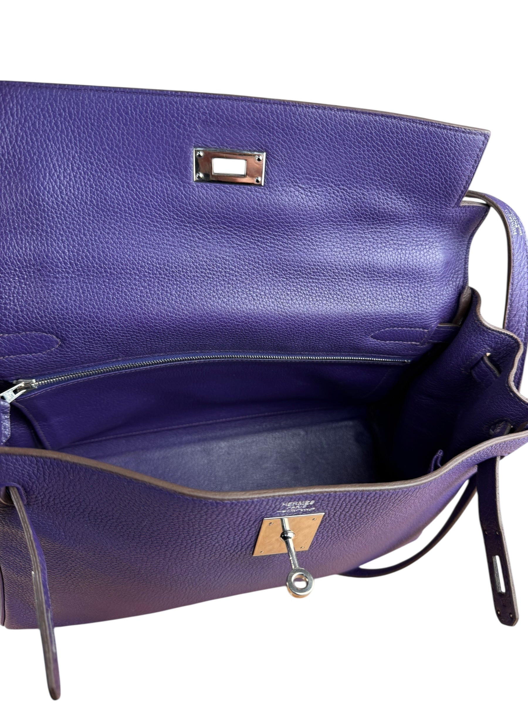 Hermes Togo Kelly II Retourne 32 Ultraviolet 2010