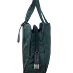 Prada Green Tessuto Cloth Hand Bag