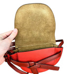 Loewe Mini Gate Crossbody Bag Red