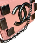 Chanel Pink Mini Boy Brick Chain Flap Bag 2013