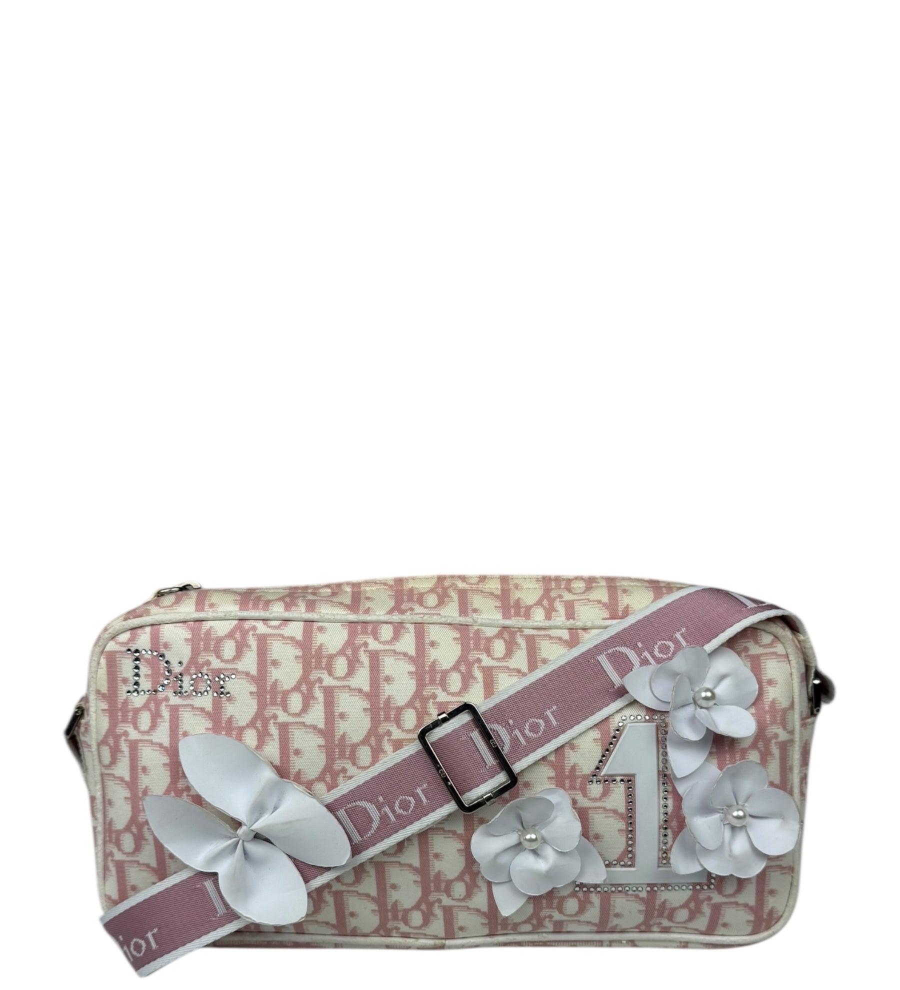 Dior Vintage Diorissimo Sparkle Reporter Bag