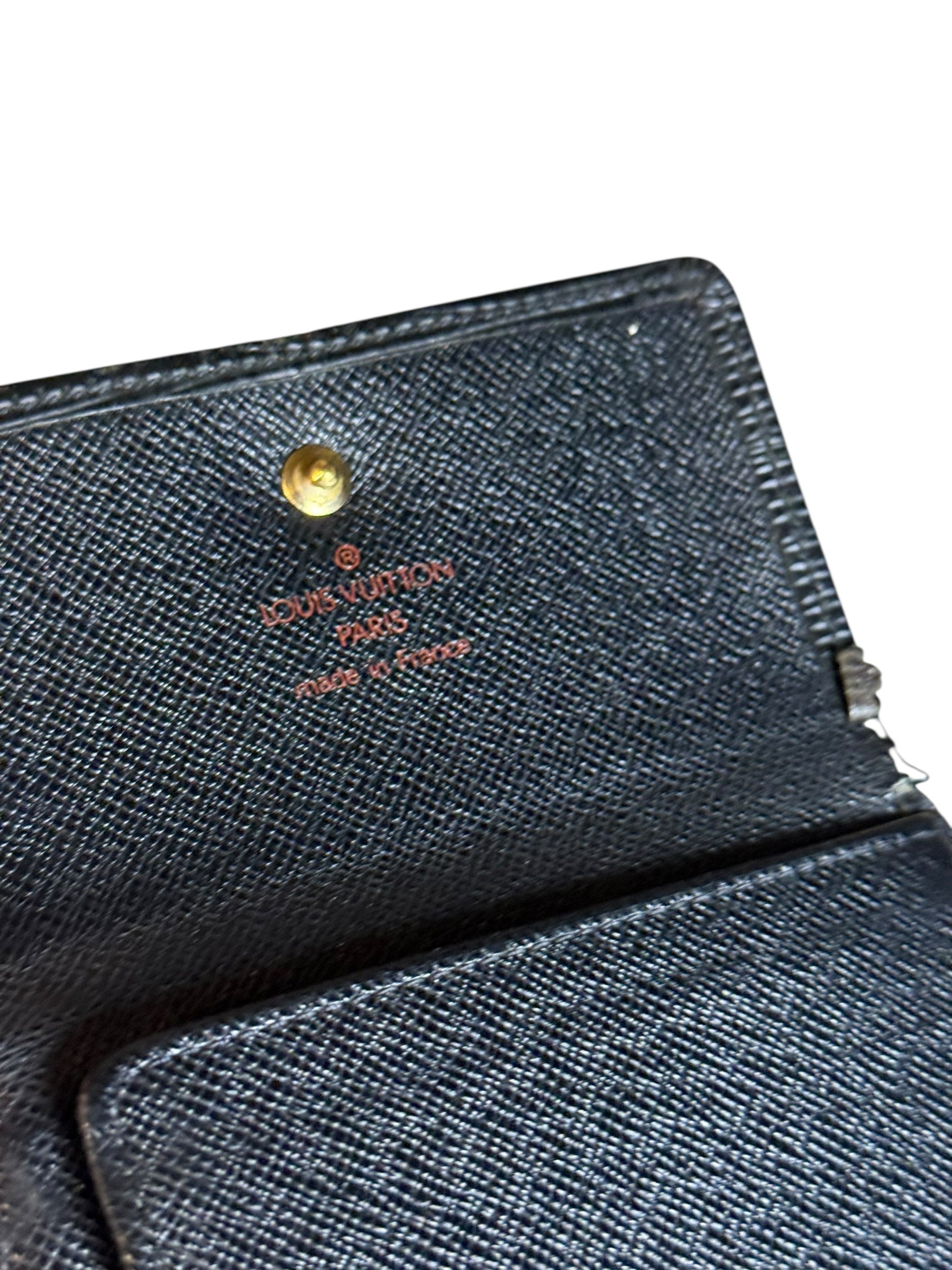 Louis Vuitton Epi Noir Compact Wallet