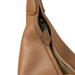 Hermes Vintage Tan Brown Leather Shoulder Bag