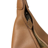 Hermes Vintage Tan Brown Leather Shoulder Bag