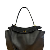 Balenciaga Medium Rodeo Leather 2Way Handbag Black