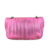 Balenciaga Pink Quilted Leather Chain Shoulder Bag