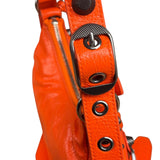 Balenciaga Orange Leather XS Le Cagole Shoulder Bag