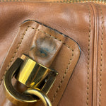 Chloe Caramel Tan Leather Paraty Medium Two-Way Bag