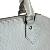 Louis Vuitton White Epi Leather Alma Hand Bag PM